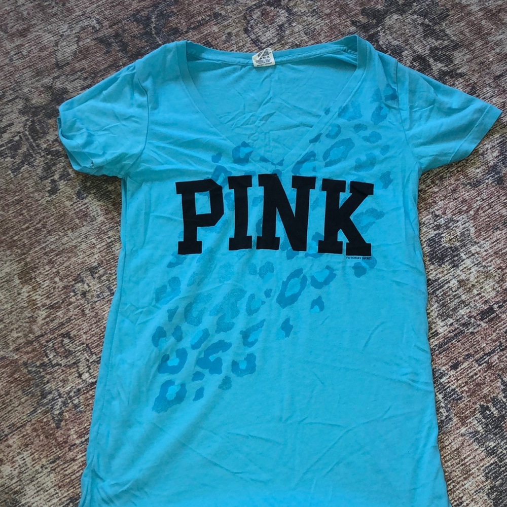 Pink cheetah T-shirt